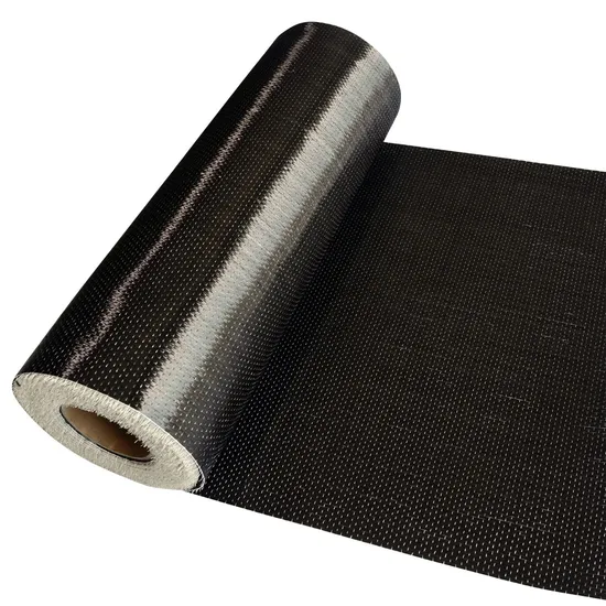 Tela unidirecional da fibra do carbono de 12K 200GSM 300GSM 400GSM 600GSM