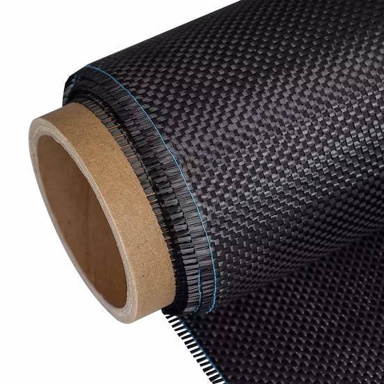 Venda quente de fábrica na China 3K 200g tecido de fibra de carbono simples/sarja